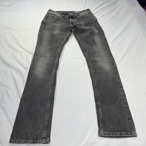 Spykar For Freedom Mens Skinny Jeans 32x32 Black Ultra Slim Low Narrow